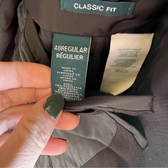 Perry Ellis Black Blazer - Picture 5 of 5